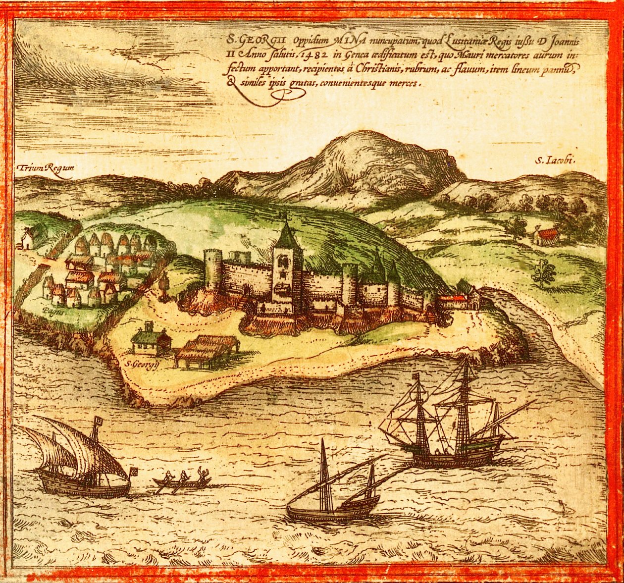 Château Saint-Georges, Elmina Cape Coast, Afrique de l