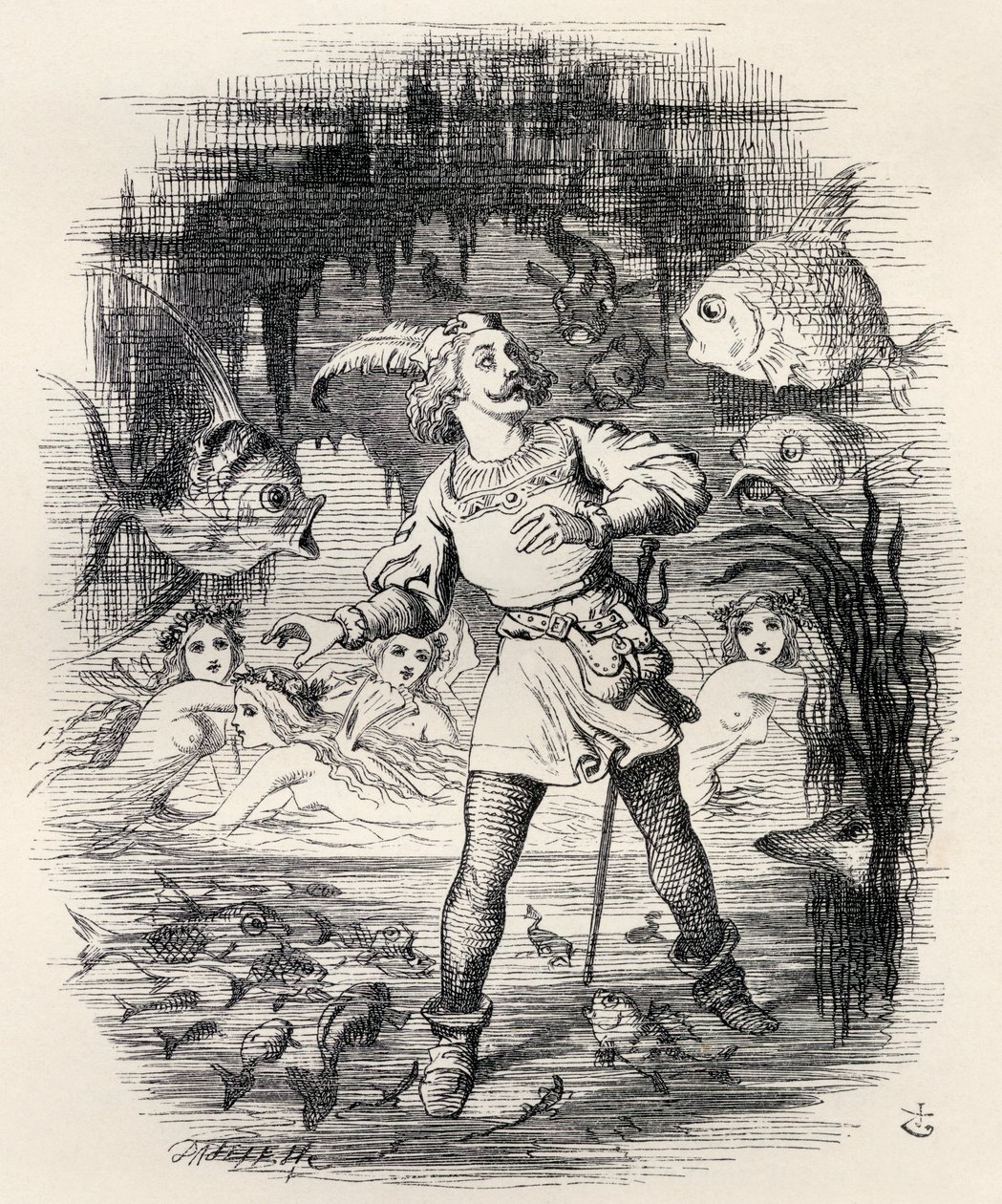 Illustration par J. Tenniel du poème 