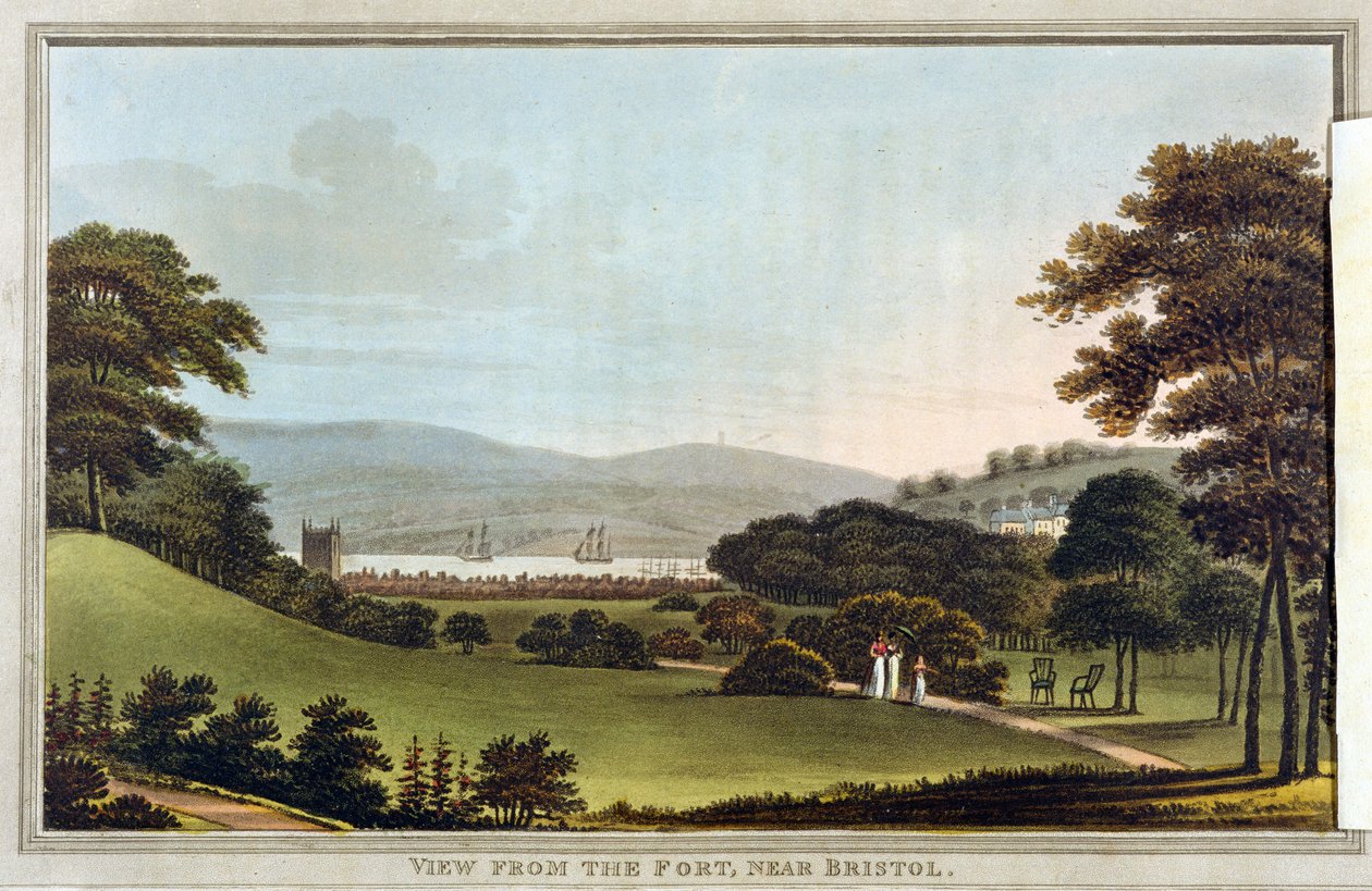 Vue du Fort, près de Bristol, d