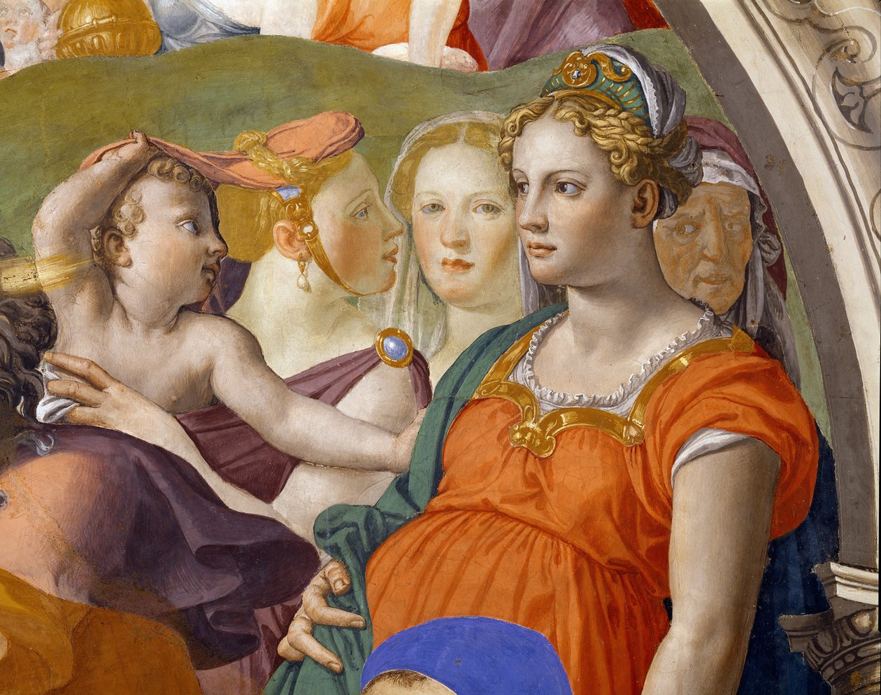 La traversée de la mer Rouge - Agnolo Bronzino