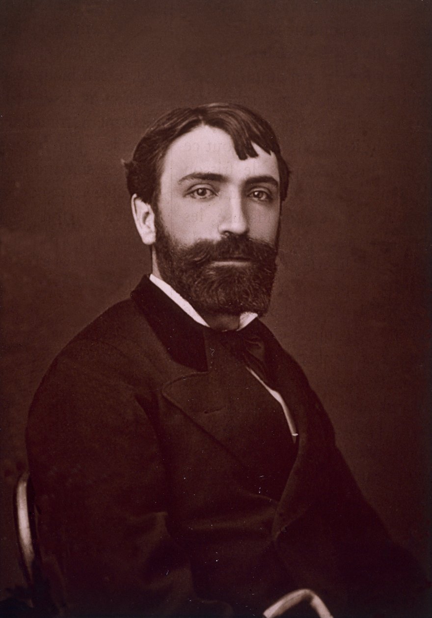 Antonin Mercié (1845-1916), de la Galerie Contemporaine, c.1874-78 - French Photographer
