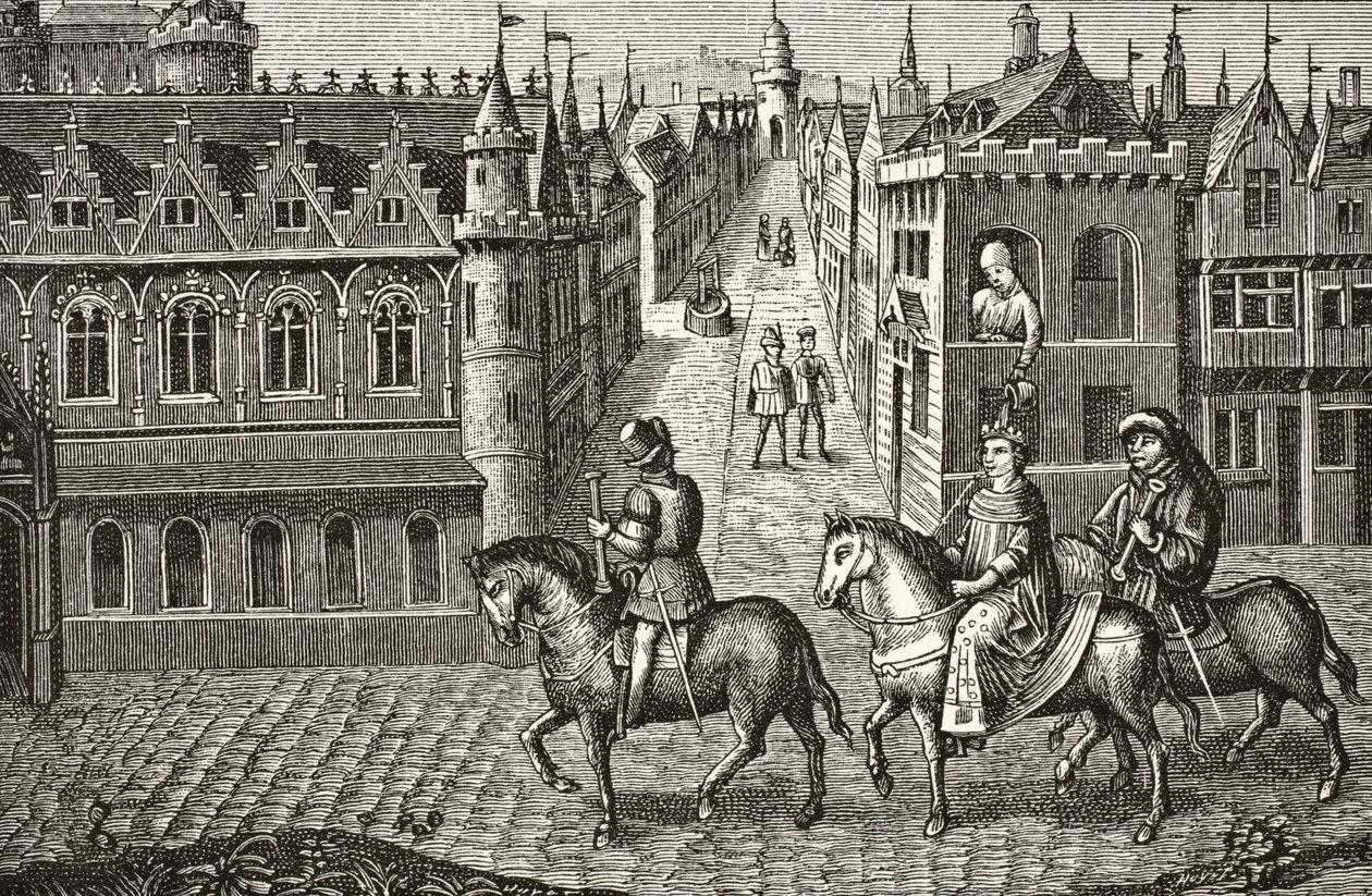 Louis IX reçoit un pot d