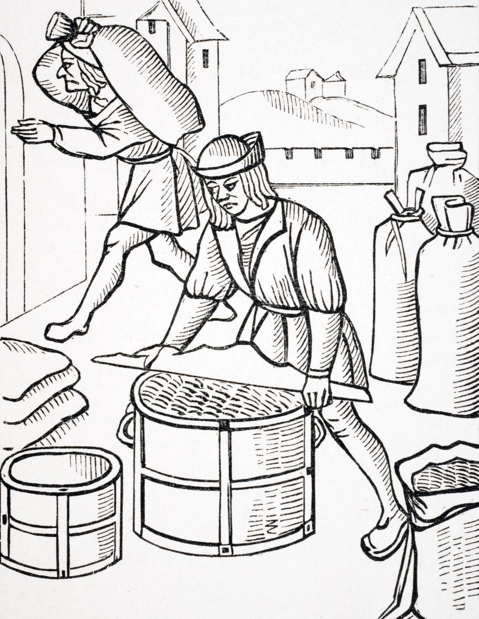 Mesureurs de blé à Paris, d