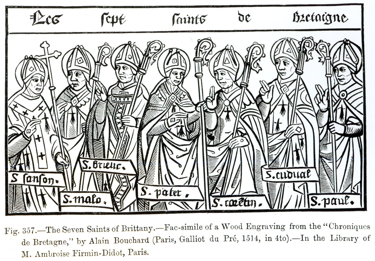 Les Sept Saints de Bretagne, des 