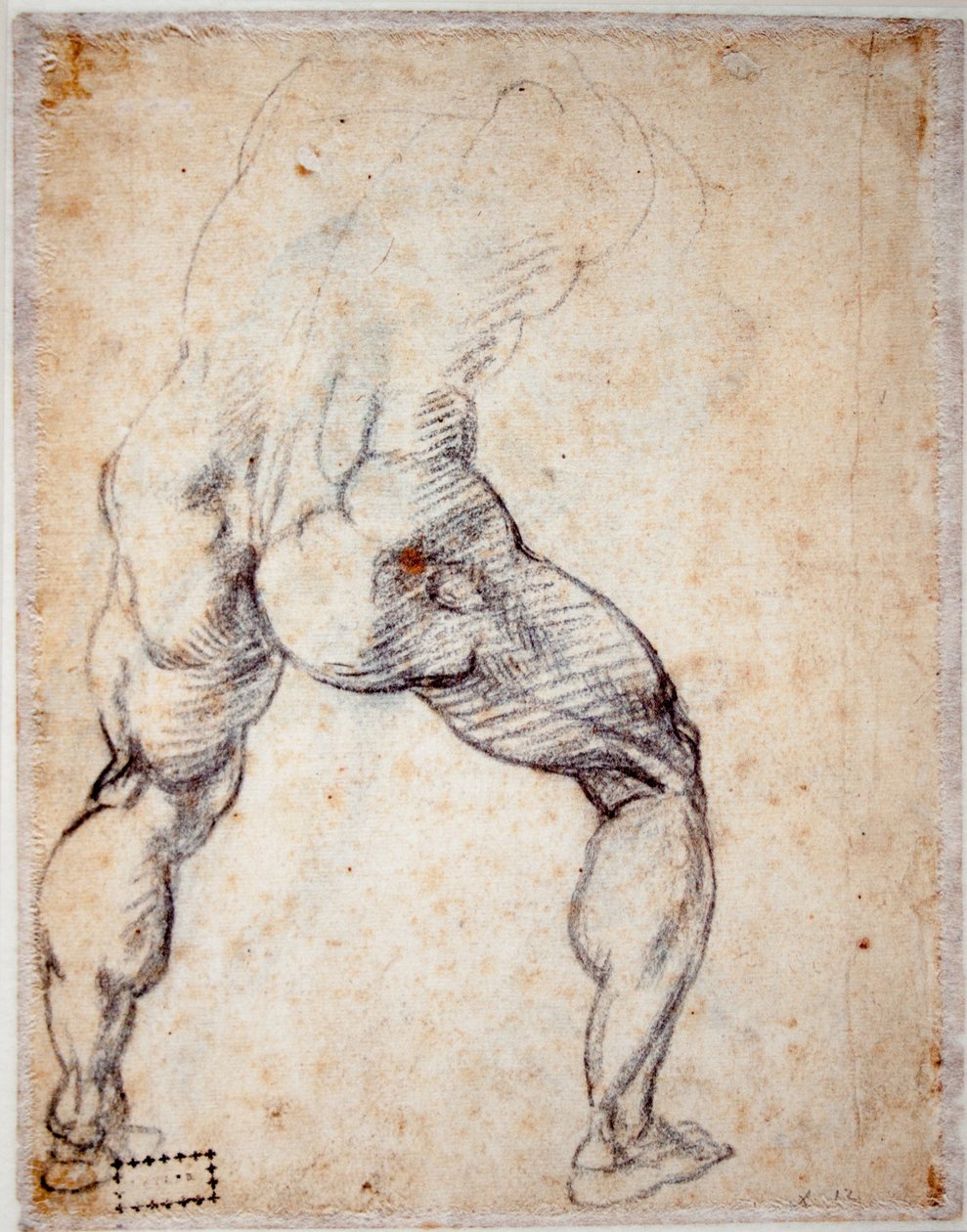 Hommes de dos - Michelangelo Buonarroti