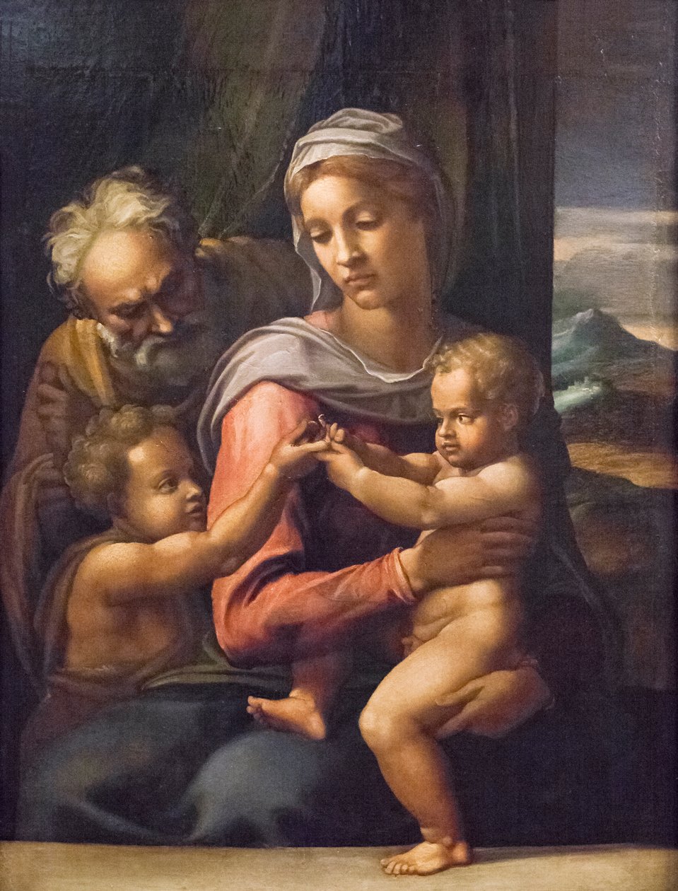 Sainte famille avec Saint Jean-Baptiste - (1509-66) Daniele da Volterra