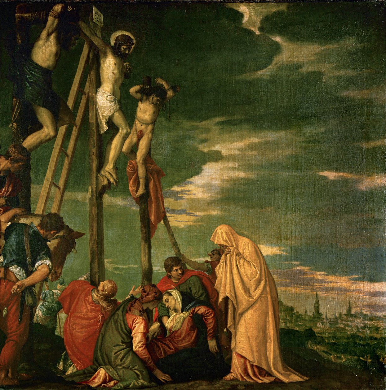 Le Christ sur le Mont Calvaire ... - (1528 88) Veronese