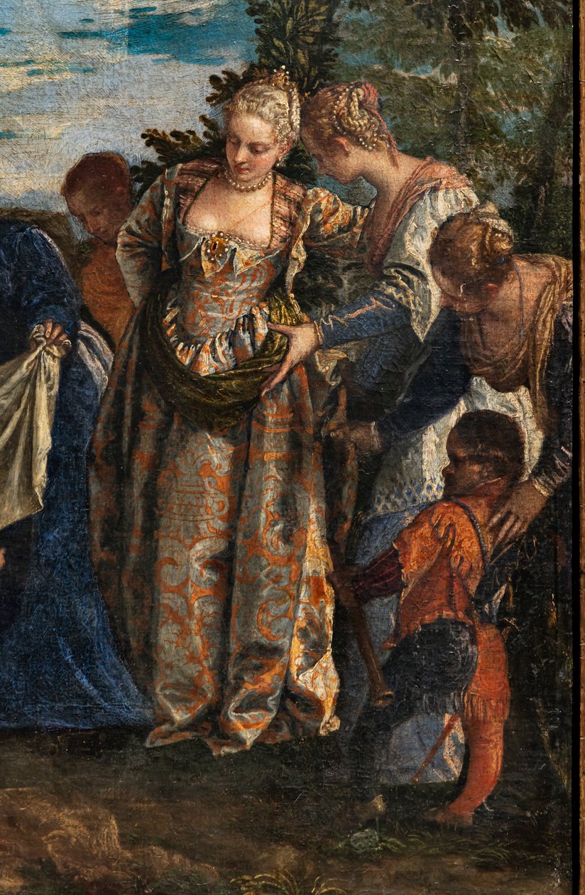 La découverte de Moïse - (1528 88) Veronese