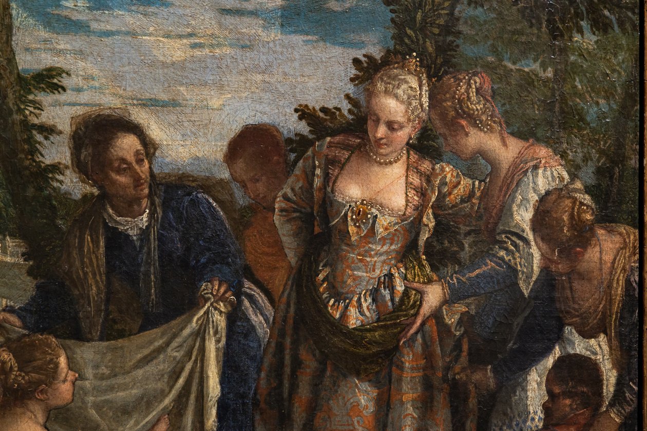 La découverte de Moïse - (1528 88) Veronese
