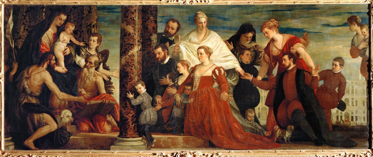 La Madone et la famille Cuccina - (1528-88) Veronese