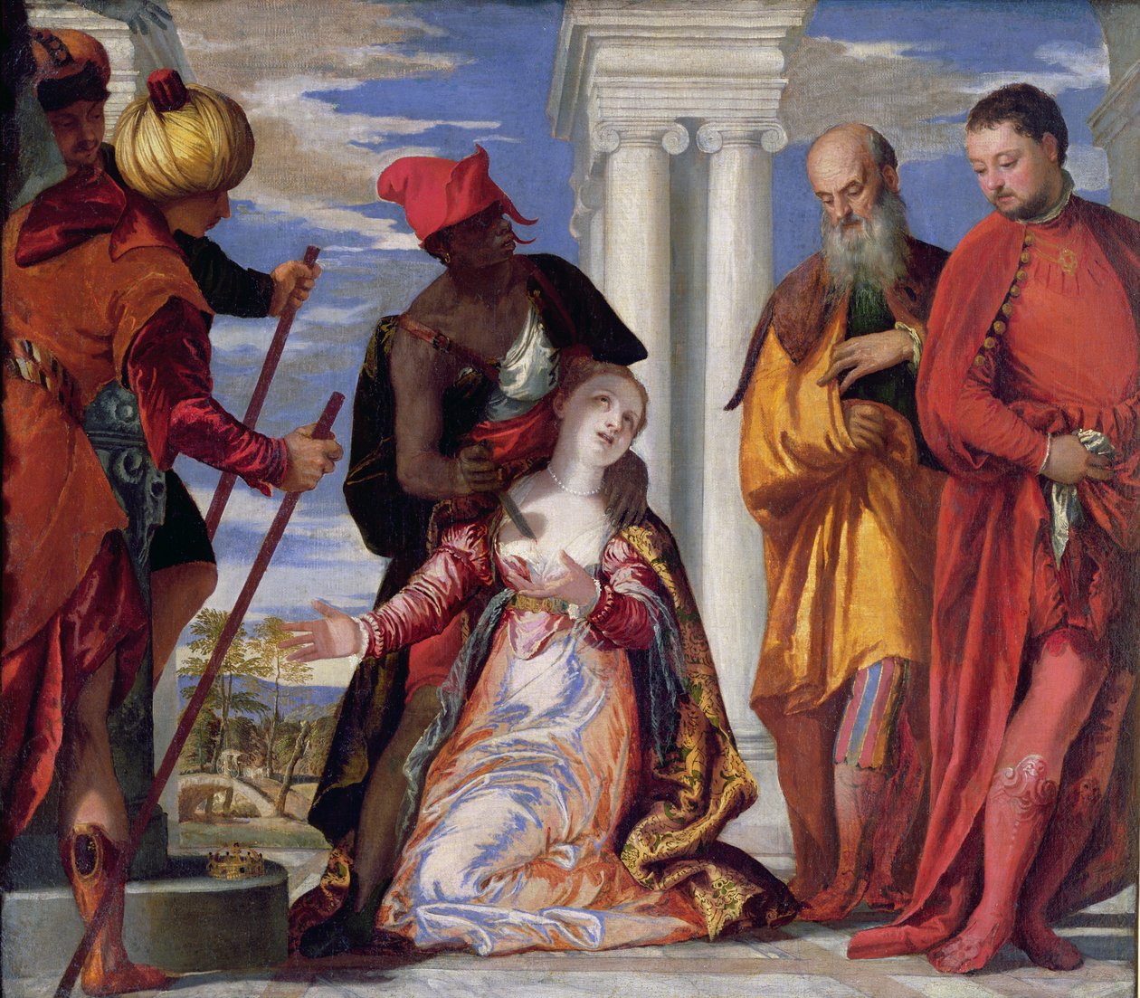 Le martyre de Sainte Justine, c.1555 - Veronese