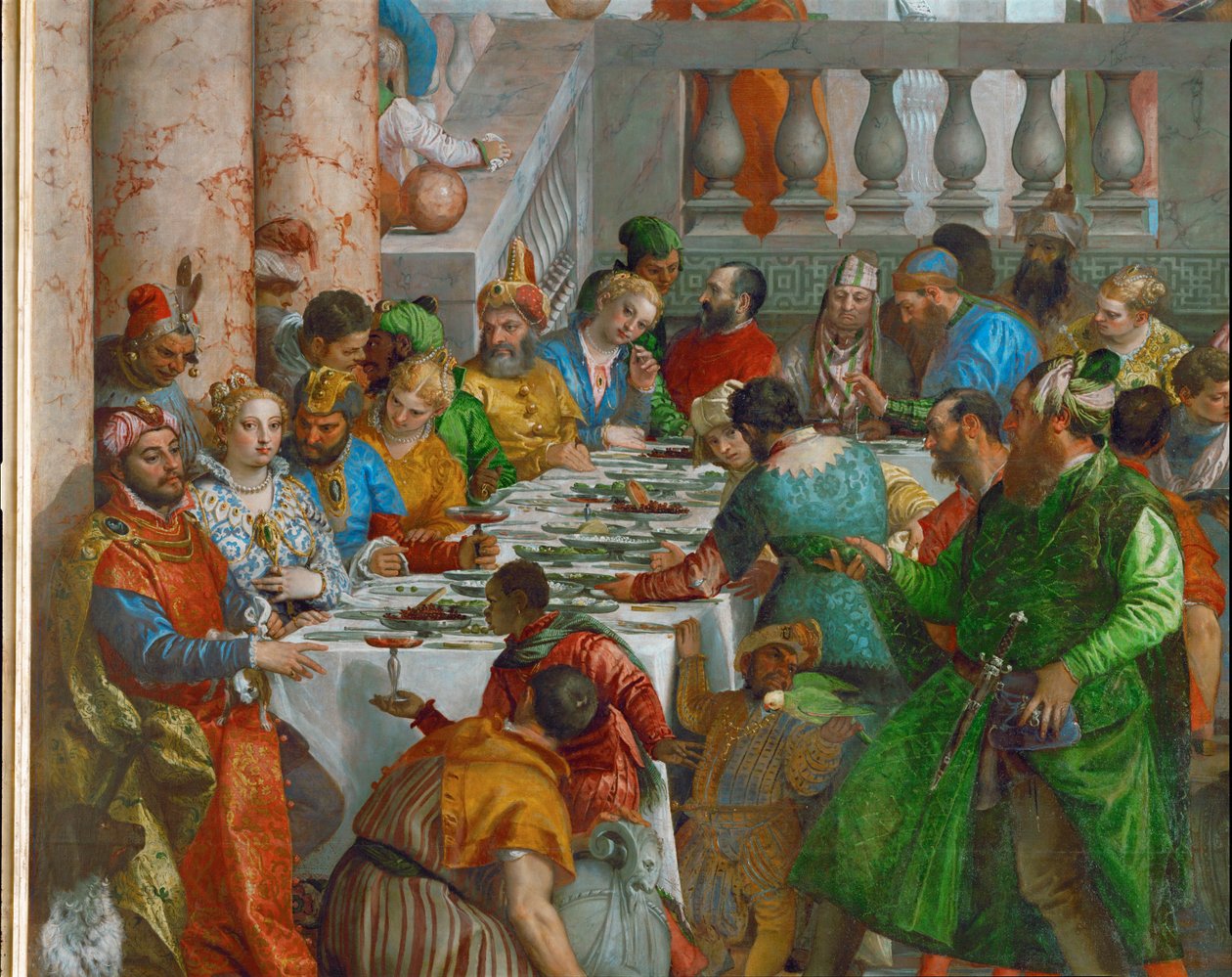 Le mariage à Cana ... - (1528-88) Veronese
