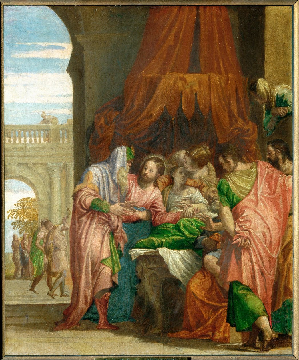 La résurrection de la fille de Jaïrus ... - (1528 88) Veronese