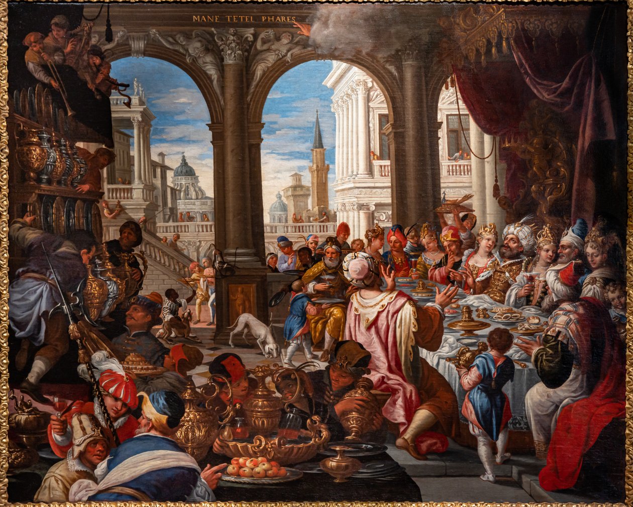 Banquet de Balthazar - (1528 88) (workshop of) Veronese