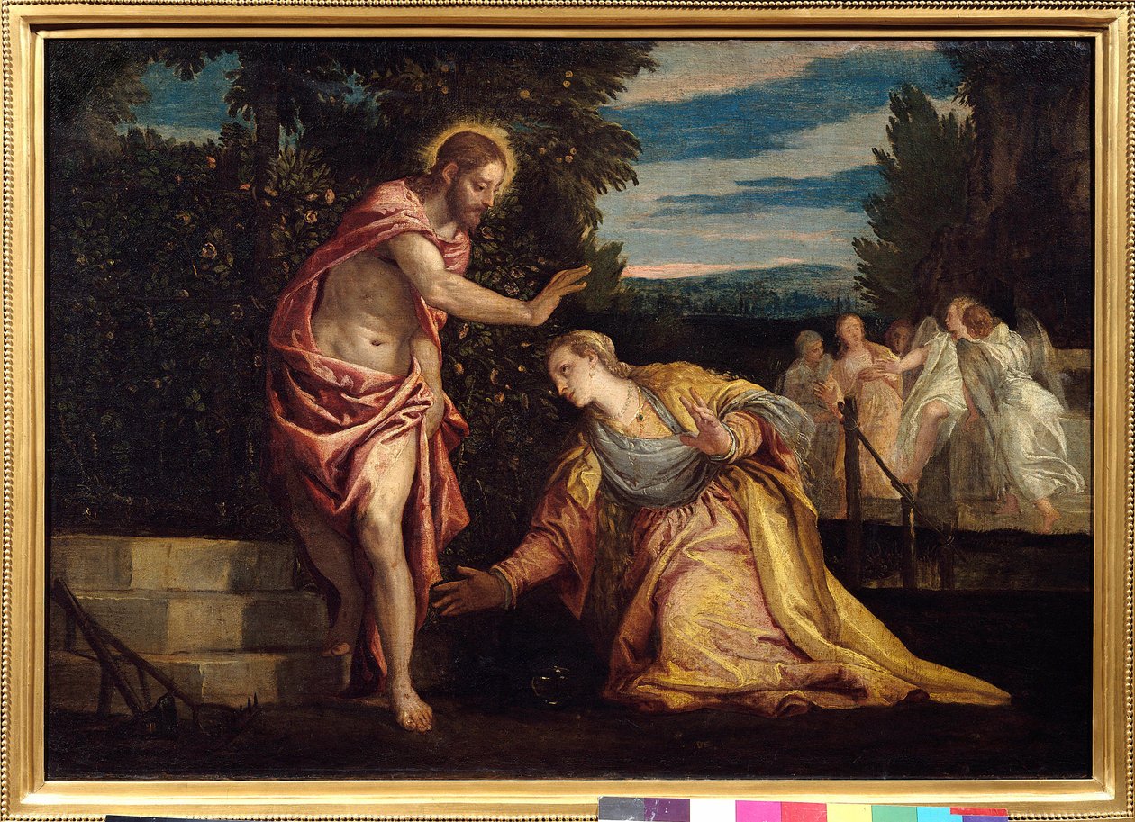 Le Christ apparaissant à Madeleine (Noli me tangere) - Veronese
