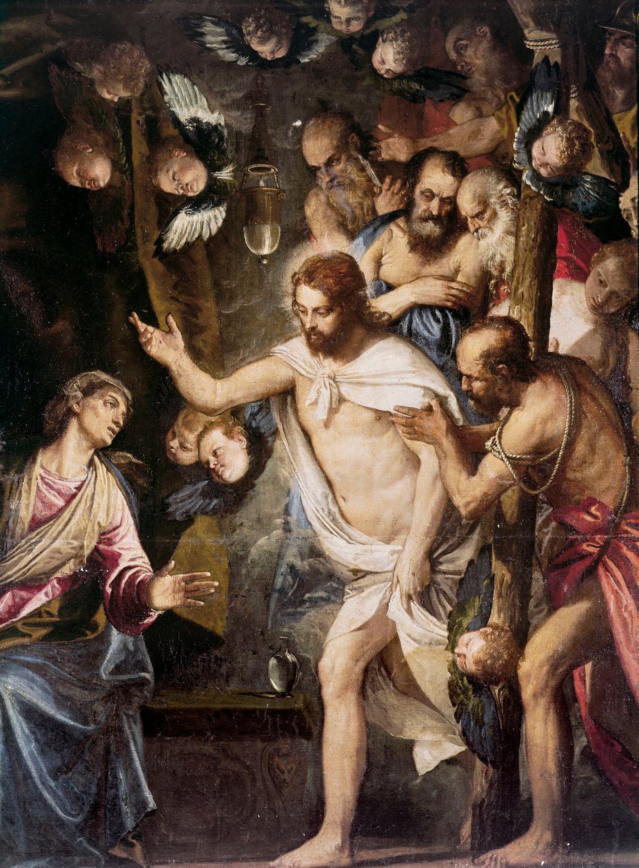 Le Christ aux Limbes, peinture de Paolo Caliari Véronèse - Veronese