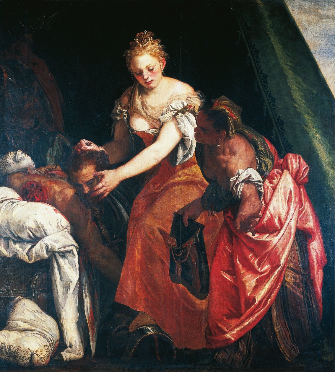 Judith avec la tête d