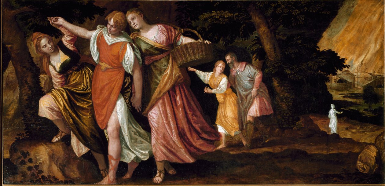 Loth et ses filles - Veronese