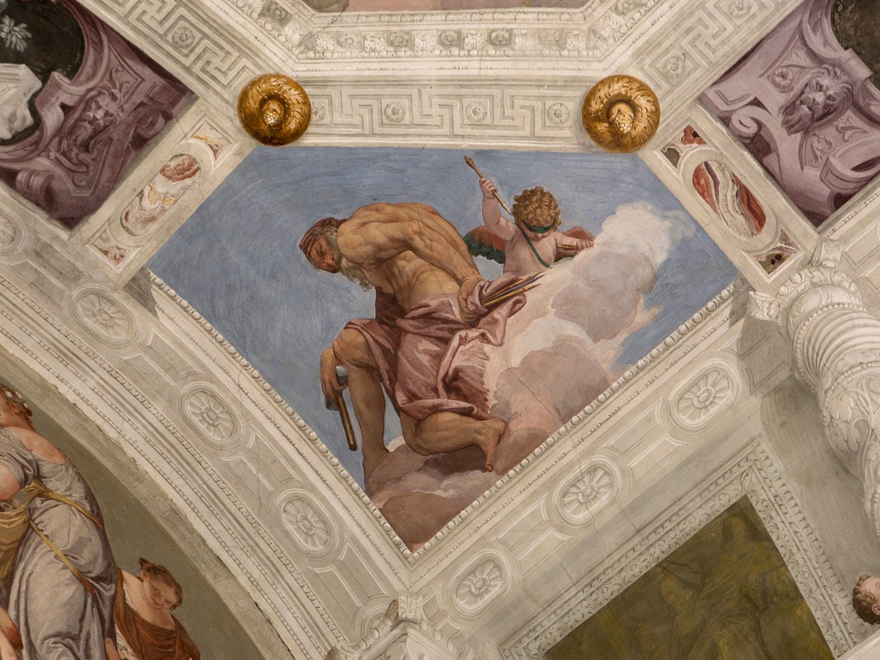 Paolo Caliari dit Véronèse, fresque, Villa Barbaro, Maser, Italie - Veronese