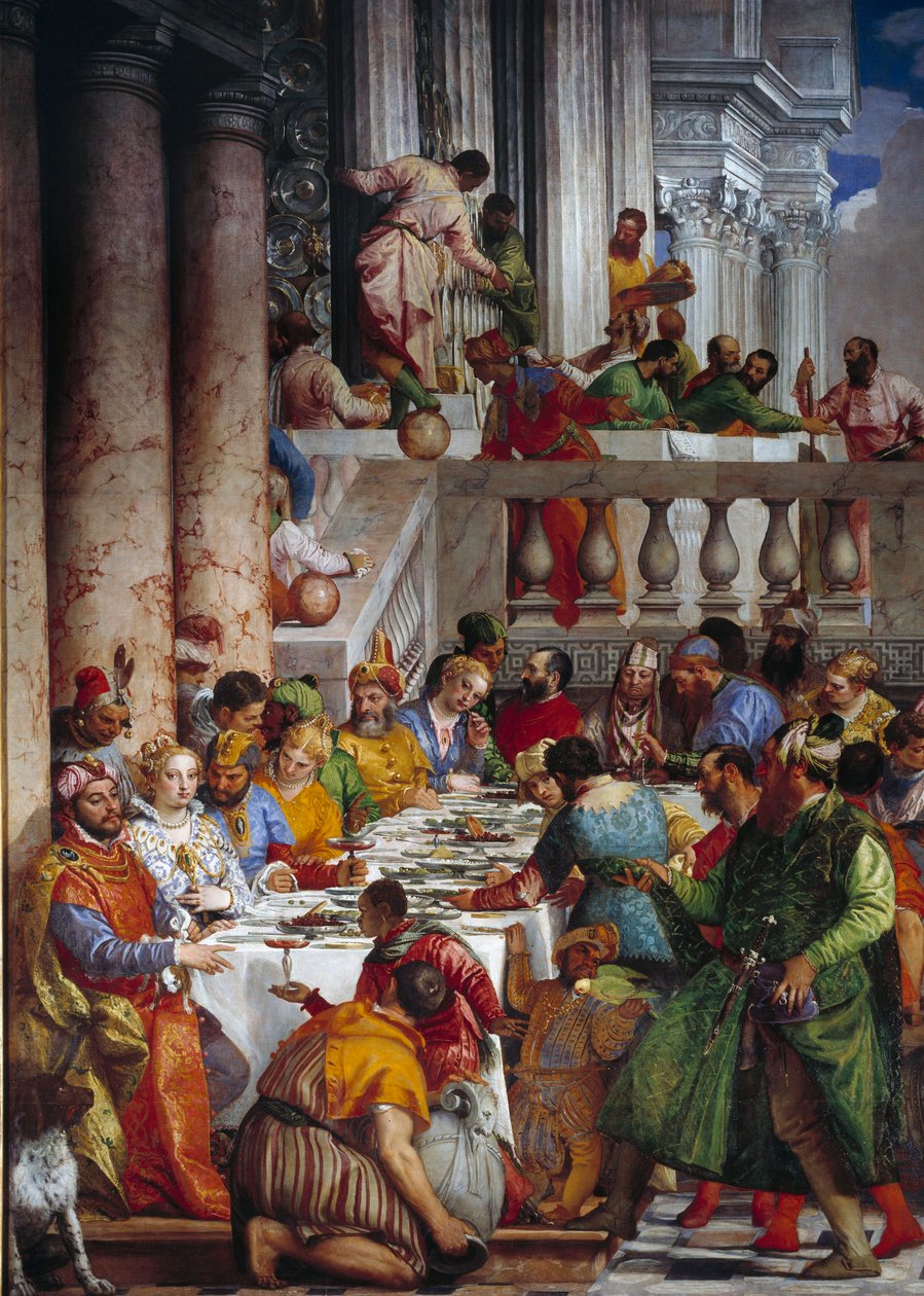 Les Noces de Cana (détail) - Veronese