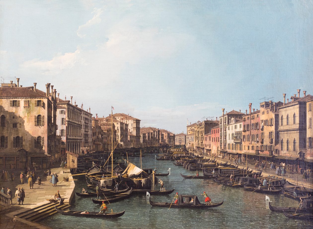 Vue de Venise depuis le Grand Canal - (1697 1768) Canaletto