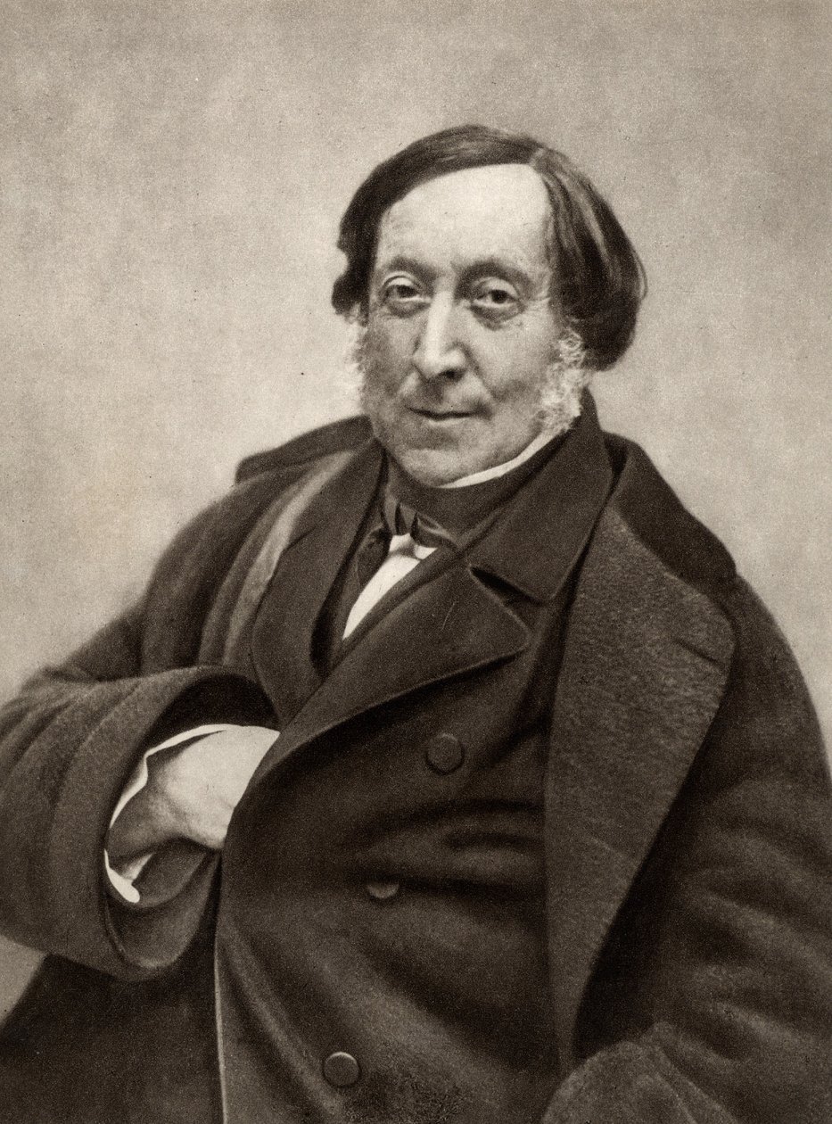Gioachino (Antonio) Rossini (1792-1868) compositeur italien. D