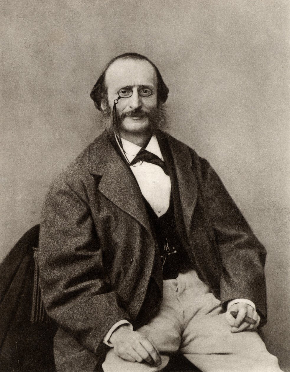 Jacques Offenbach (1819-1880) né Jakob Levy Eberst Offenbach à Cologne. Compositeur et chef d