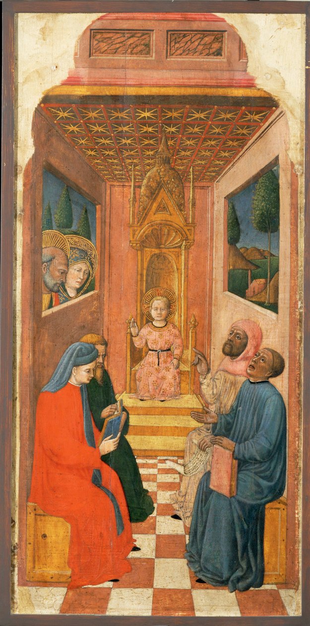 12 scènes de la vie de la Vierge ... - (active c.1463-c.1490) Master of Wilten