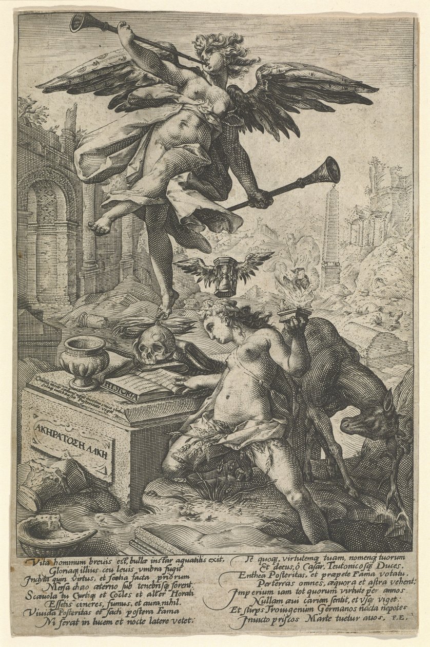 Renommée et Histoire, après 1586 - (after) Dutch School