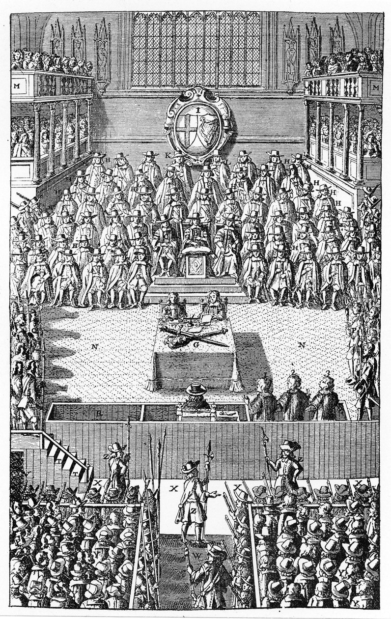 Procès de Charles Ier, janvier 1649 - (after) English School