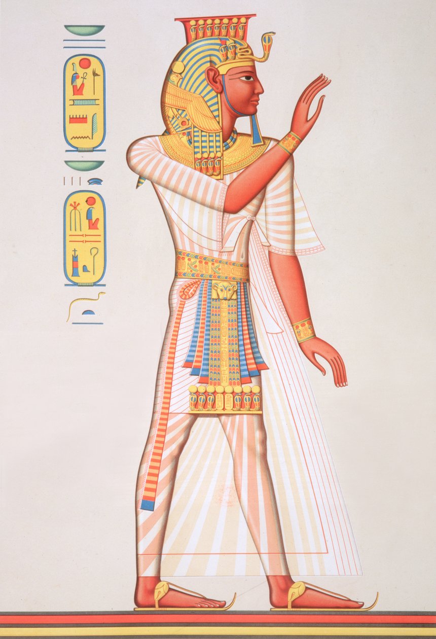 Portrait de Ramsès III (c.1184-1153 av. J.-C.) de 