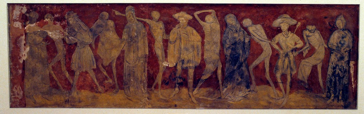Fresque de « La Danse macabre » de l