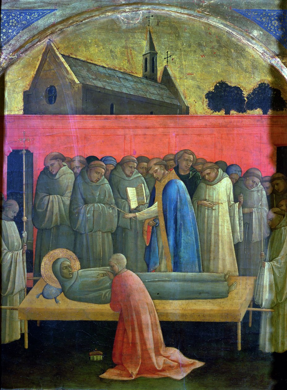 La Mort de Saint François - (c.1370 1425) Lorenzo Monaco