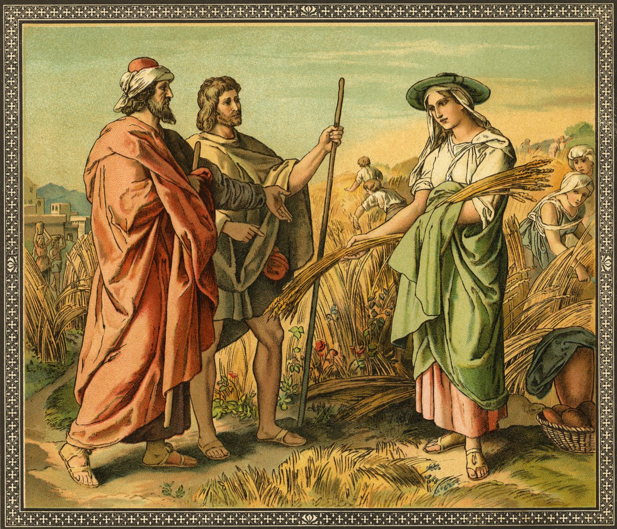 Booz et Ruth - Bible - Unknown