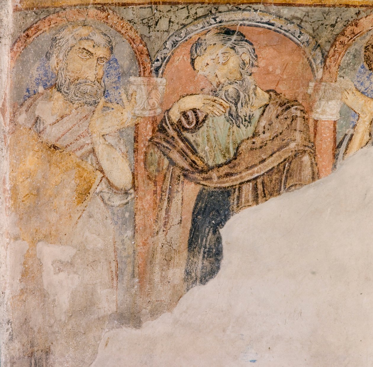 Fresque, abbaye de Novacella, Bressanone, Trentin-Haut-Adige, Italie - Unknown