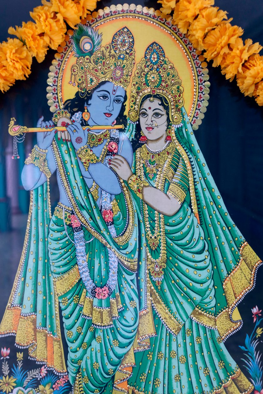Krishna et Radha, temple Sri Thenday Yutthapani, Ho Chi Minh-Ville, Vietnam - Unknown