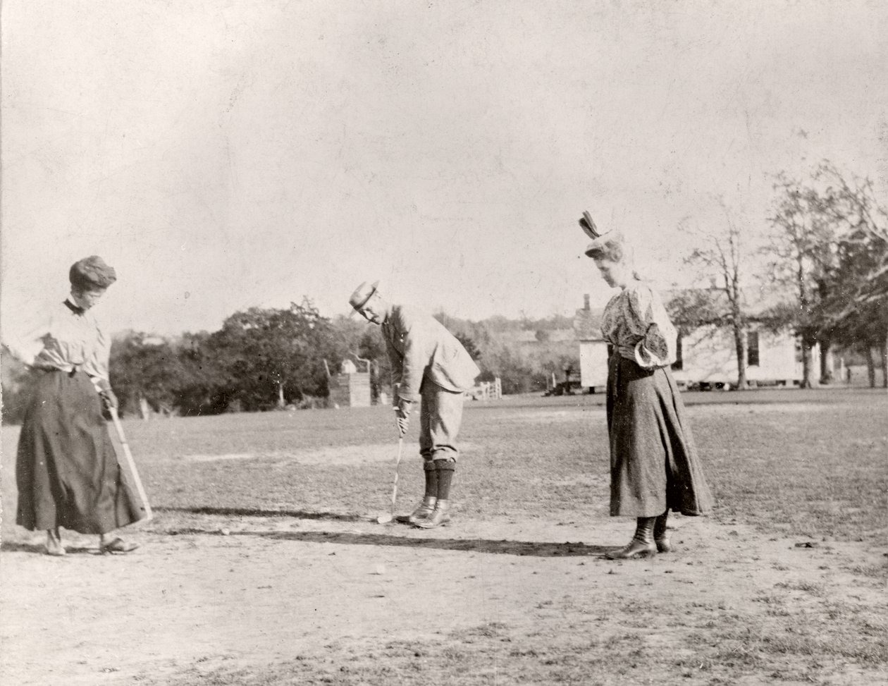 Golf à Dallas, vers 1900 - American Photographer