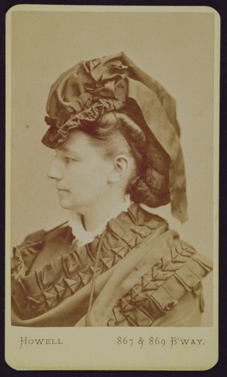 Portrait de Victoria Woodhull (1838-1927) - American Photographer