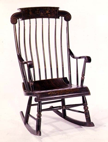 Rocking-chair de Boston, 1832 - American School