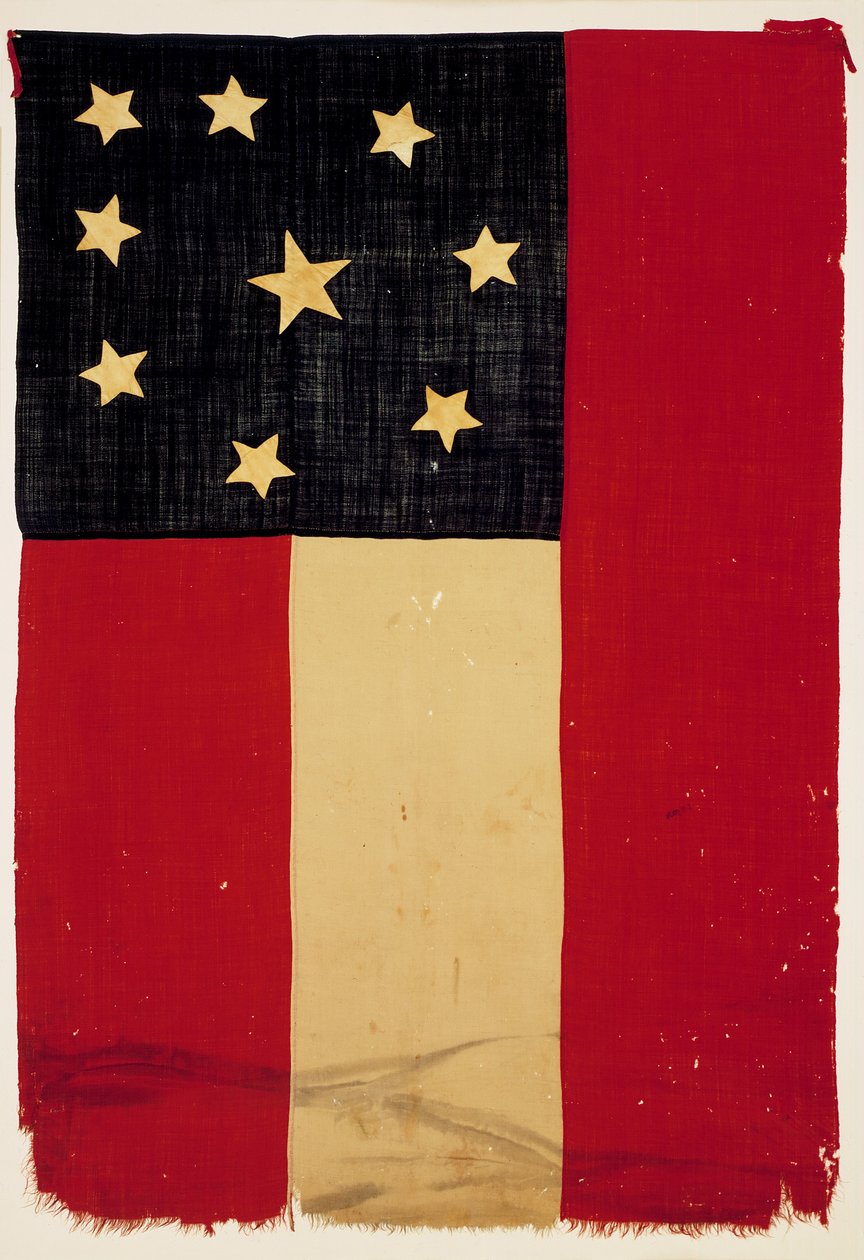Drapeau confédéré, 1861 - American School