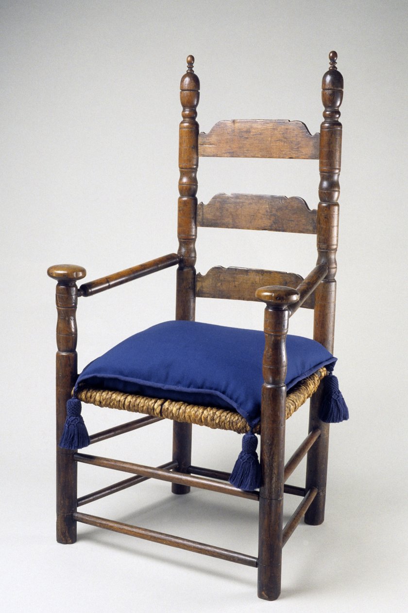 Grande chaise, 1670-1700 - American School