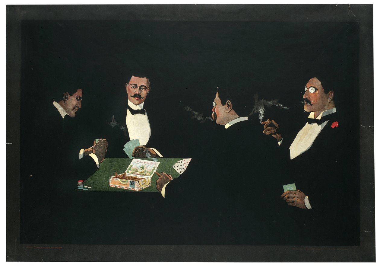 Cigares Jackson Square, publicité, 1899 - American School