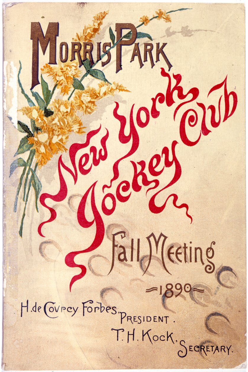 Morris Park, New York Jockey Club, Réunion d