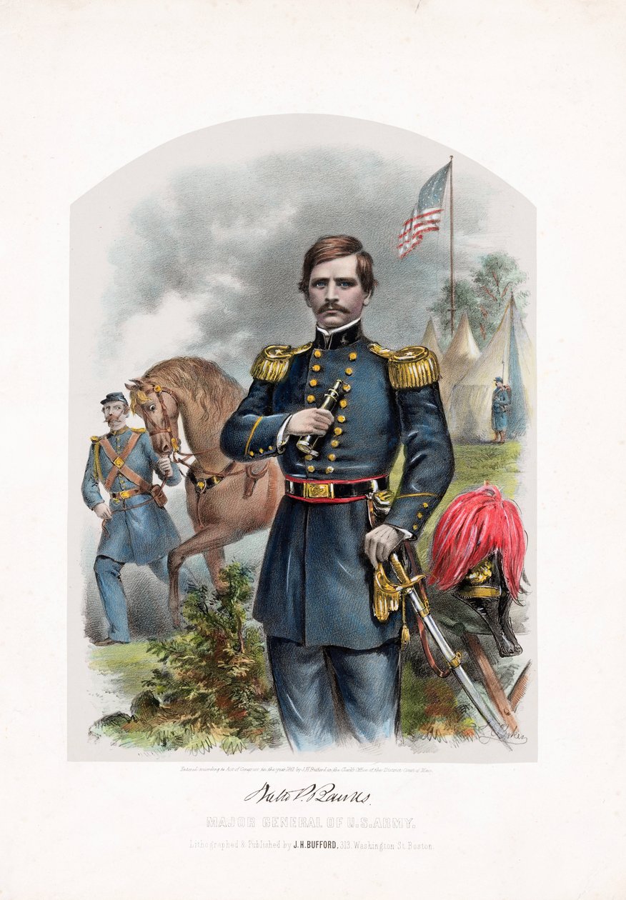 Nathaniel P. Banks, Major Général de l