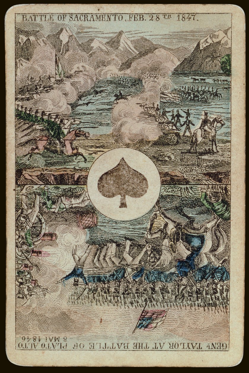Carte à jouer : As de pique - American School