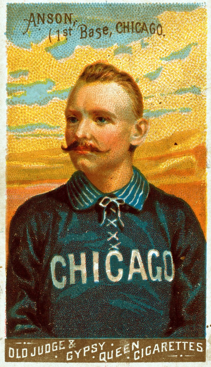 Portrait de Cap Anson, 1887 - American School
