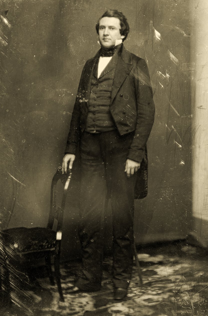 Portrait de Joseph Smith (1805-44) le fondateur du mormonisme - American School