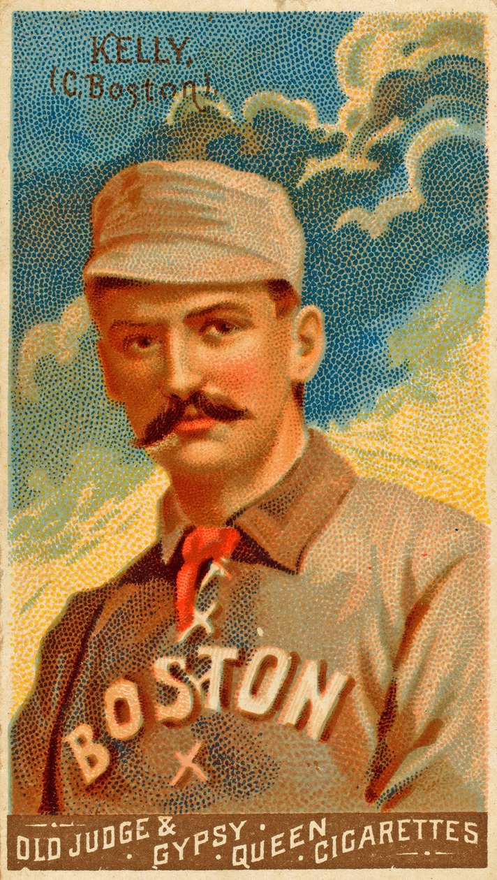 Portrait de King Kelly, 1887 - American School