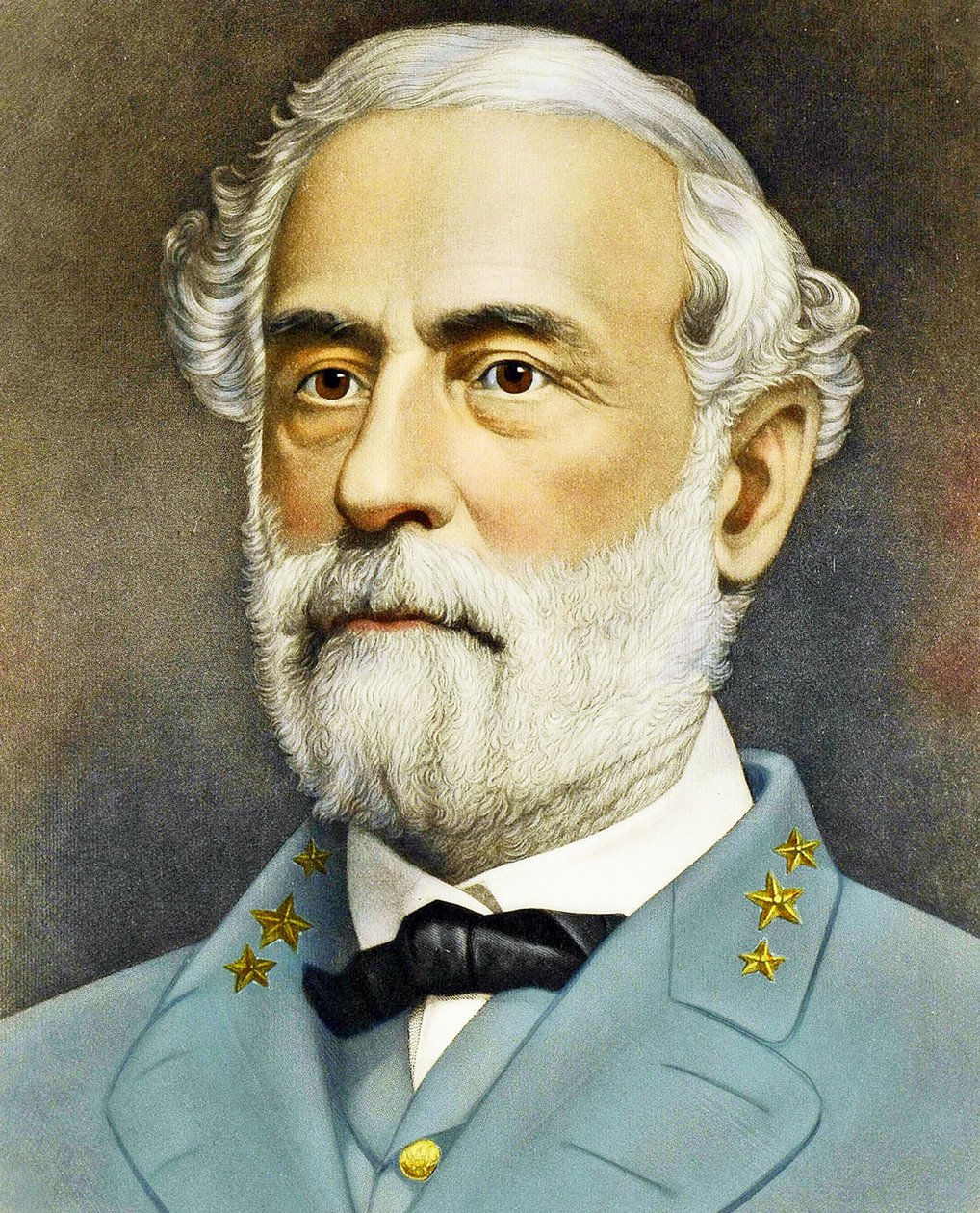 Portrait de Robert Edward Lee c. 1870 - American School