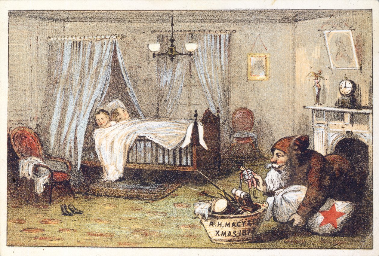 R.H. Macy & Co., Noël 1874, 1872 - American School